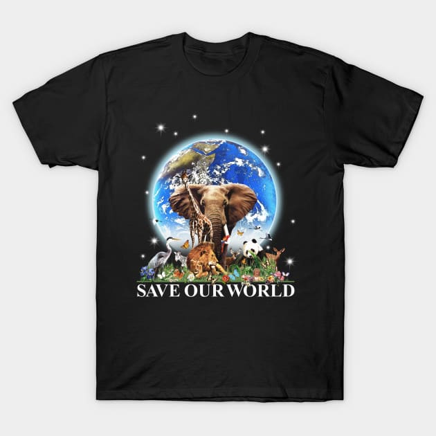 Save Our World T-Shirt by Artizan